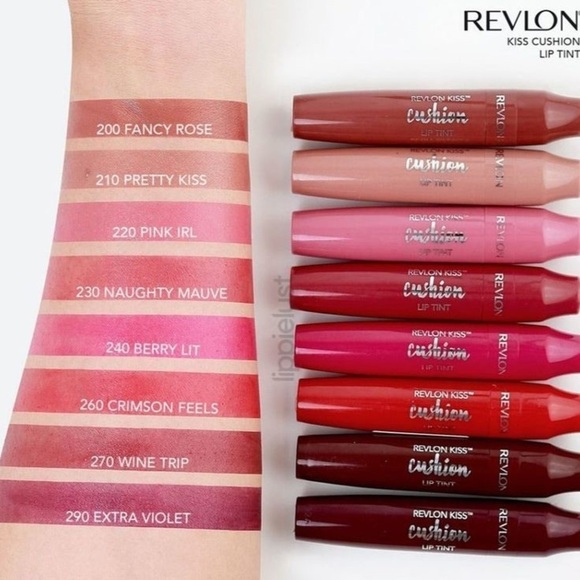 🆕 5/$15 Revlon Cushion Lip Tint Crimson Feels 260 - Picture 5 of 6